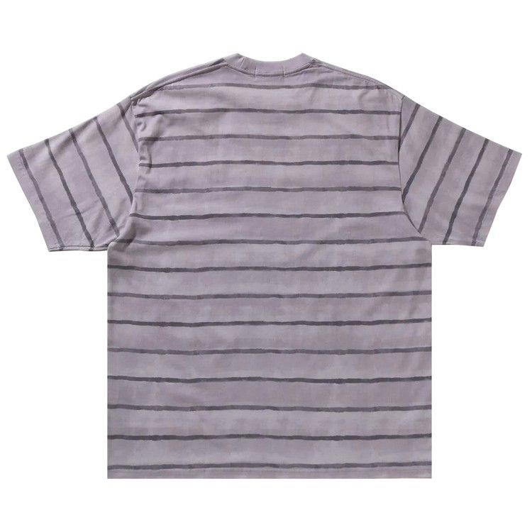 Bape Wave Pattern One Point Relaxed Fit T-Shirt Grey