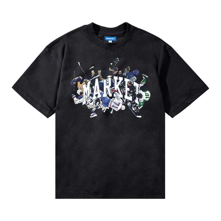 Buy Market Check Please Arc T-Shirt 'Washed Black