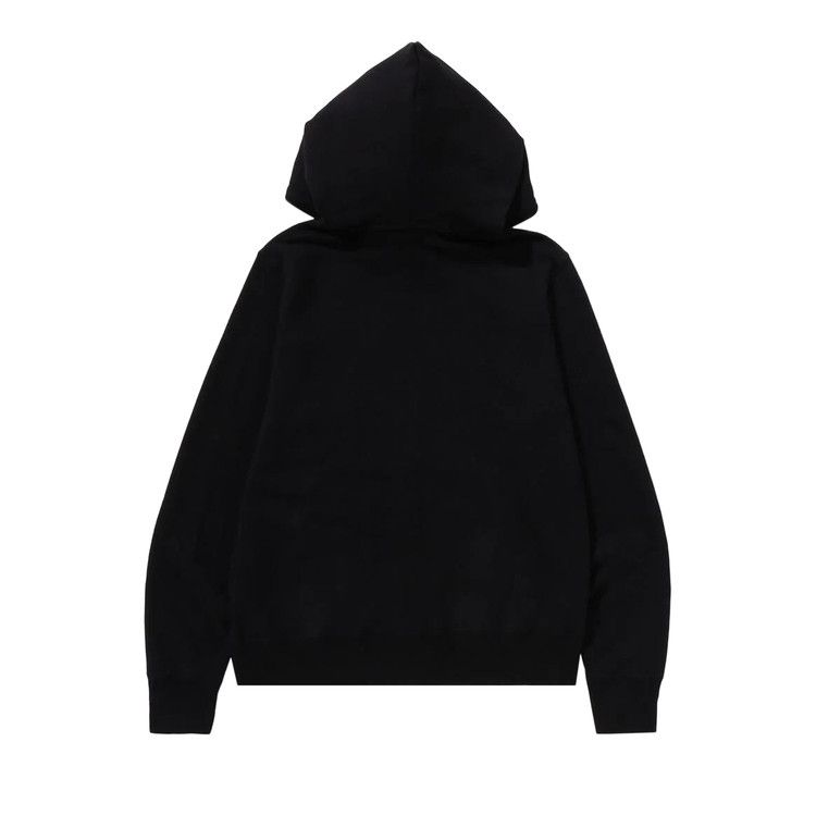 Bape One Point Full Zip Hoodie Black