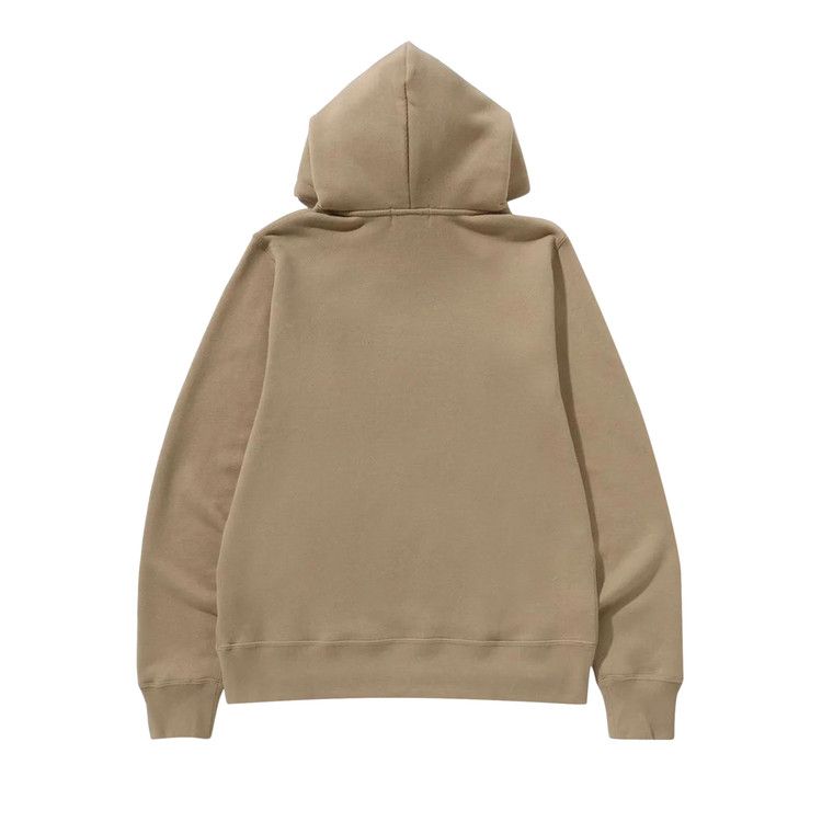Bape One Point Pullover Hoodie 'beige'