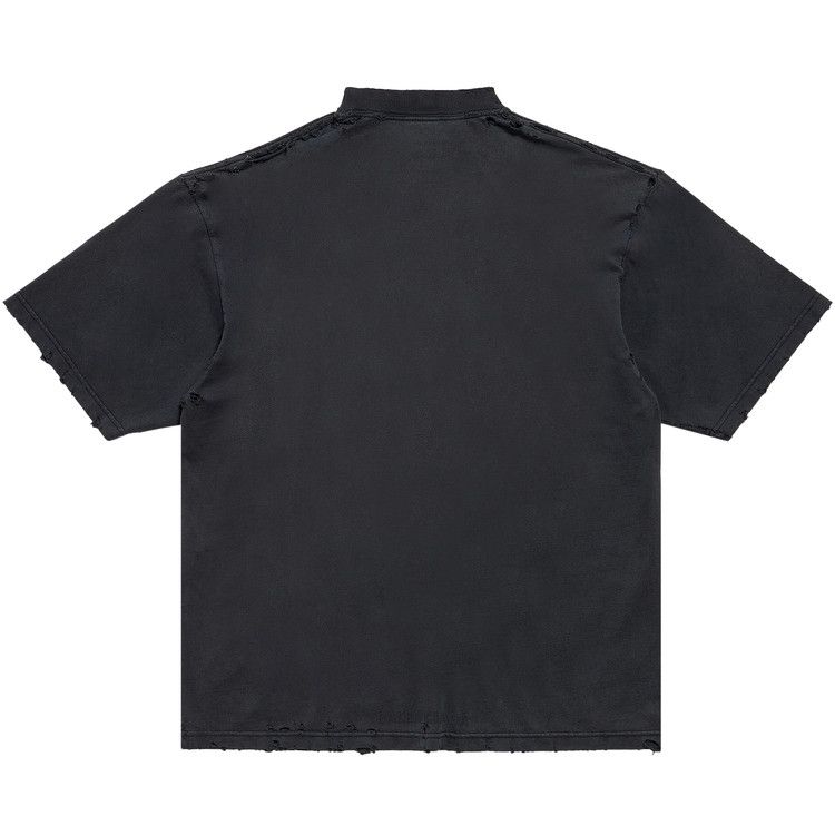 Balenciaga Medium Fit T-Shirt 'faded Black'