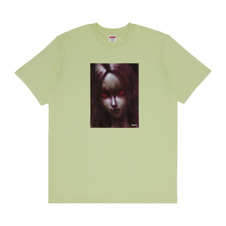Supreme Red Eyes Tee 'pale Mint'