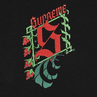 Buy Supreme Strawberries Long-Sleeve Tee 'Black' - FW24T64 BLACK