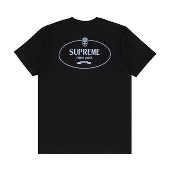 Buy Supreme Crest Tee 'Black' - FW24T66 BLACK | GOAT