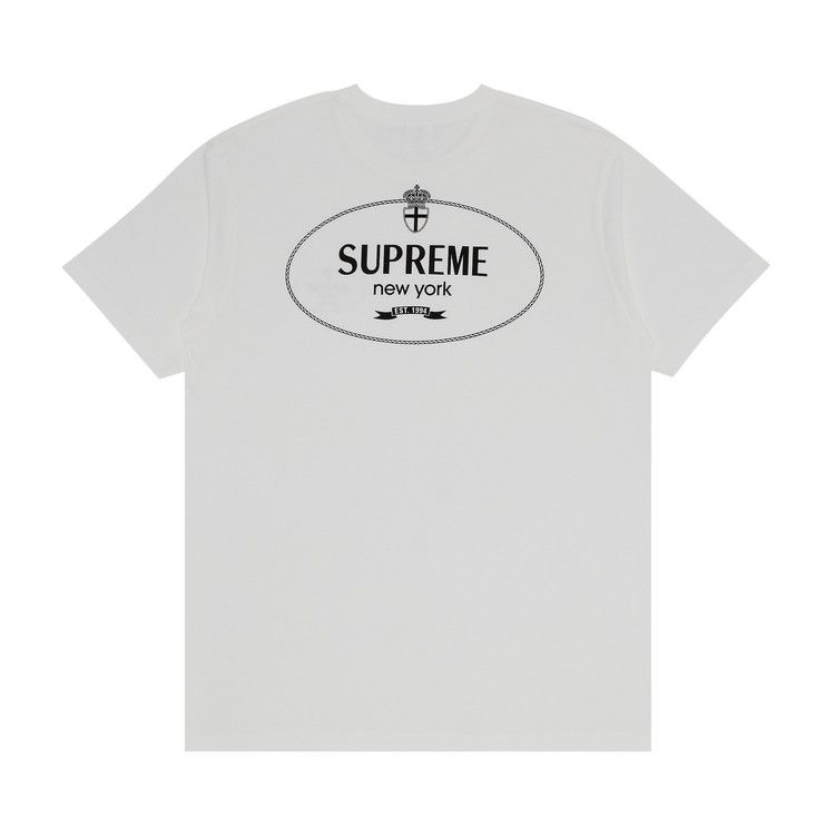 Buy Supreme Crest Tee 'White' - FW24T66 WHITE | GOAT