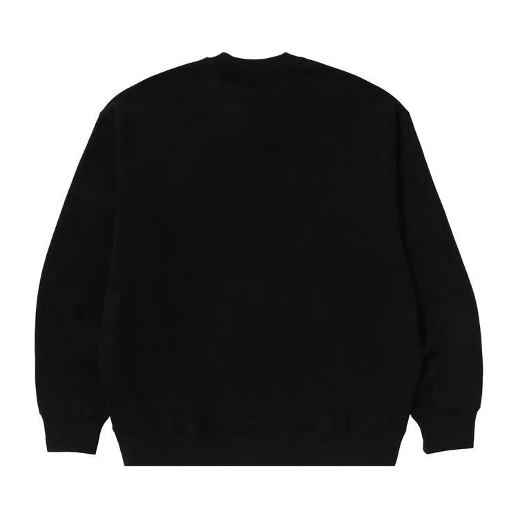 Bape Abc Camo Ape Head Relaxed Fit Crewneck Sweatshirt 'black'