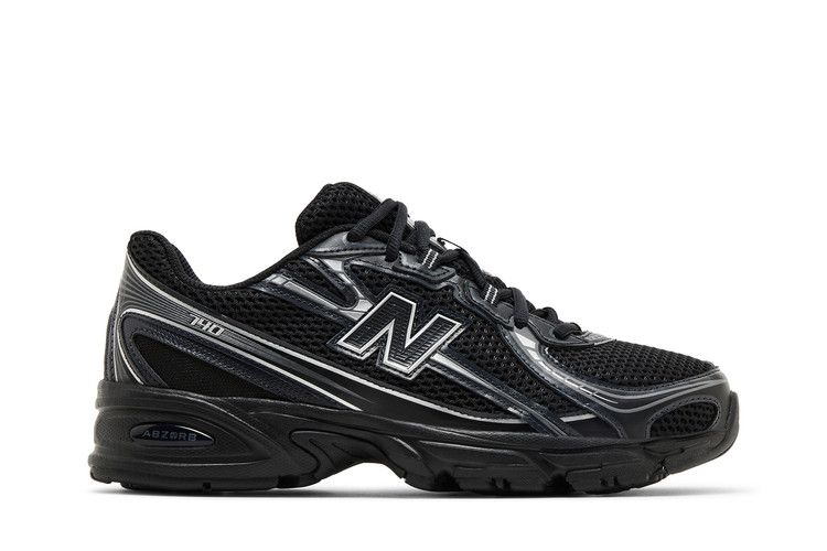 New Balance 740v2 Black Grey Silver — foto 2