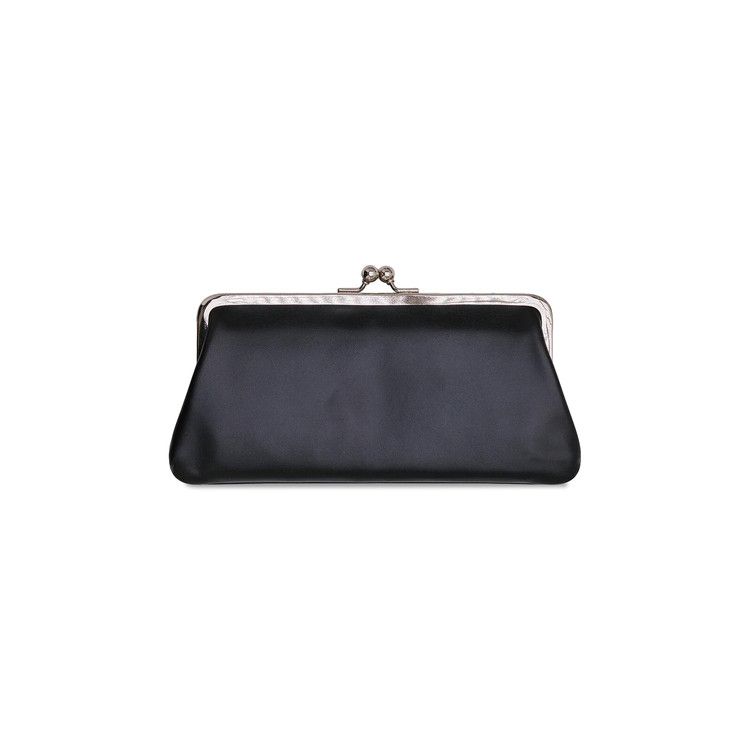 Buy Comme des Garçons Wallet Kiss Clasp III Purse 'Black