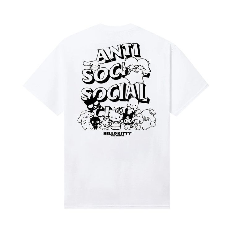 Anti Social Social Club X Hello Kitty Weird T-Shirt White