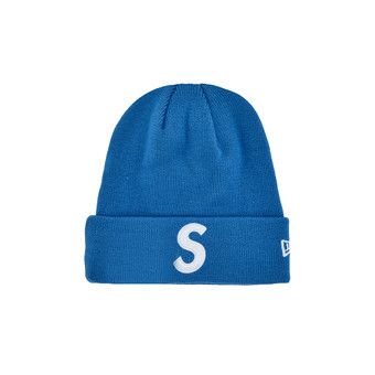 Buy Supreme New Era S Logo Beanie 'Blue' - FW24BN34 BLUE | GOAT
