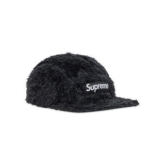 黒 Supreme fuzzy camp cap Supreme Fuzzy Camp Cap (FW24) - $54