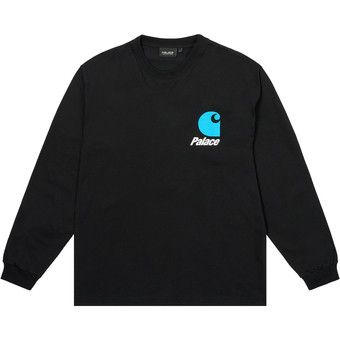 【Palace x Carhartt WIP】 Logo Longsleeve White Buy Palace x Carhartt WIP Logo Long-Sleeve 'White' - I035650
