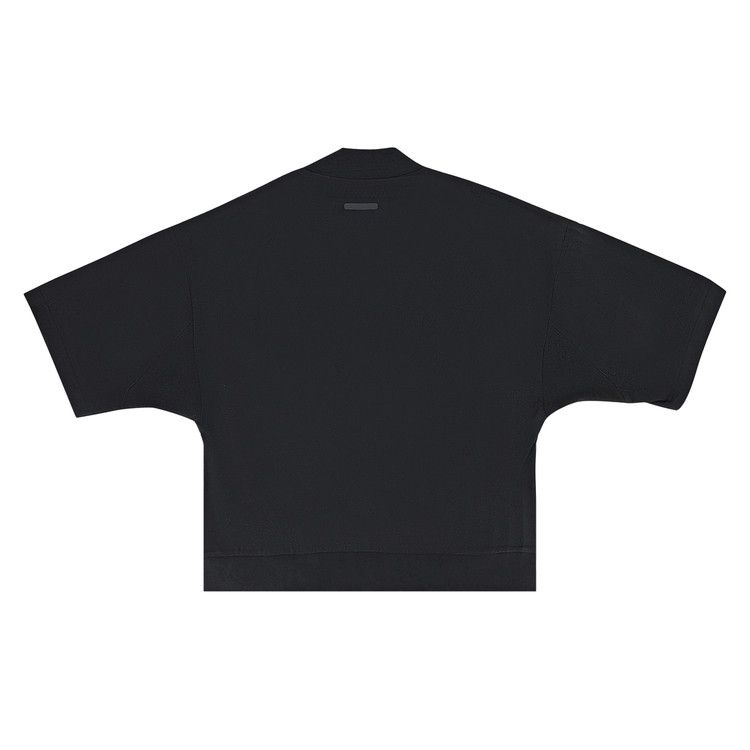 Adidas X Fear Of God Athletics Heavy Jersey 3/4 Mock Tee 'black'