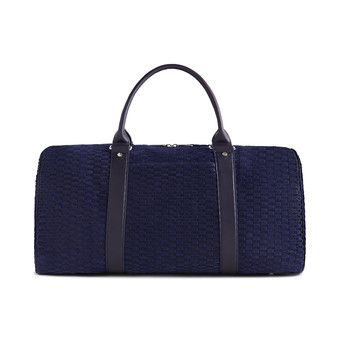 Buy Kith x BMW Monogram Suede Duffle Bag 'Techno Violet