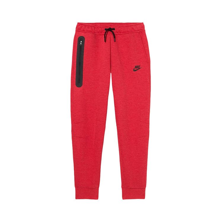 Nike Sportswear Kids' Tech Fleece Joggers Light University Red Heather/Black/Black — foto 2