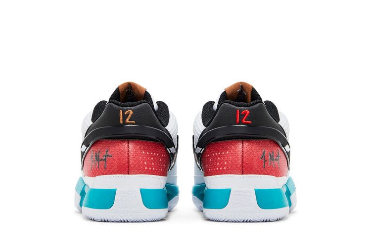 NIKE - popopo Ja 1 EP 'Reverse Scratch' - Nike - HJ7929 100 - white/turbo