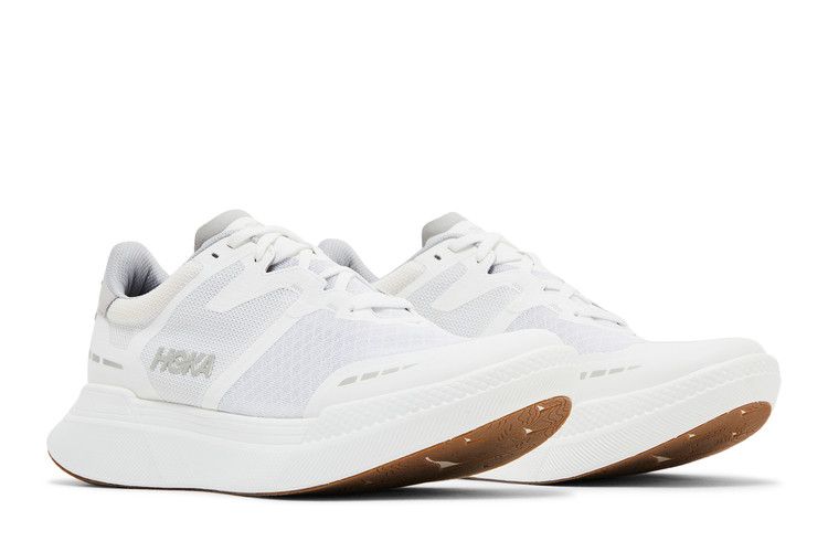 Hoka Transport X Triple White