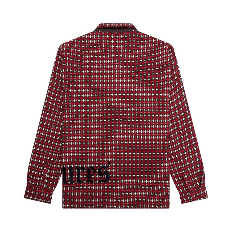 Pleasures Cross Work Shirt Red