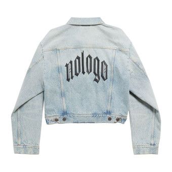 ジャケット BALENCIAGA FW24 Denim jacket (793893TDW14 4141) Buy Balenciaga No Logo Denim Jacket 'Iced Blue' - 793893