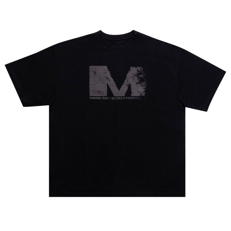 【MM6 MAISON MARGIELA】★関税込★ロゴ パッチ Tシャツ Buy MM6 Maison Margiela T-Shirt 'Black' - SH0GC0048 S24312