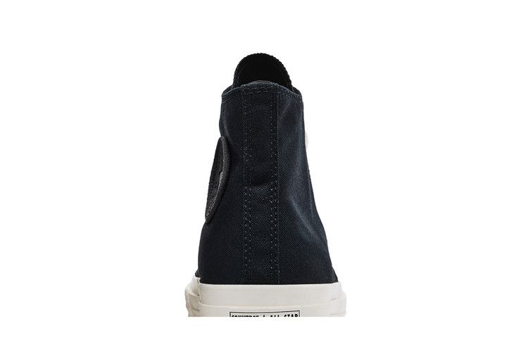 Chuck 70 Luxe High Black Dark Matter Fuzzy Laces