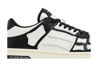 Buy Amiri Skel Top Low 'Black White' 2023 - AMFOSR1098 004