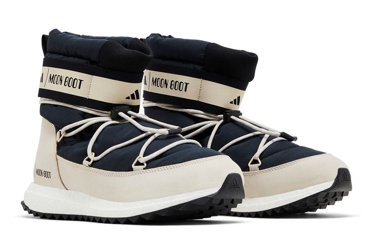 Moon Boot X Adidas Moonboost High Black Clear Brown