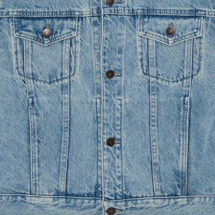 ノーア　Supreme Inset Logo Denim Trucker Supreme Inset Logo Denim Trucker Jacket (SS22) - $278