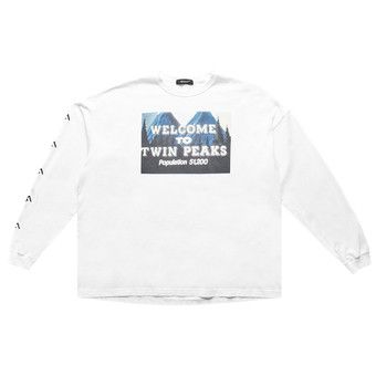 Buy Undercover Twin Peaks Long-Sleeve Graphic T-Shirt 'White