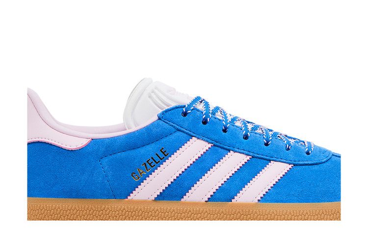 スニーカー Adidas Gazelle W JH7219 BLUE ORCFUS GUM3 Gazelle_Indoor_Shoes_Blue_JQ26