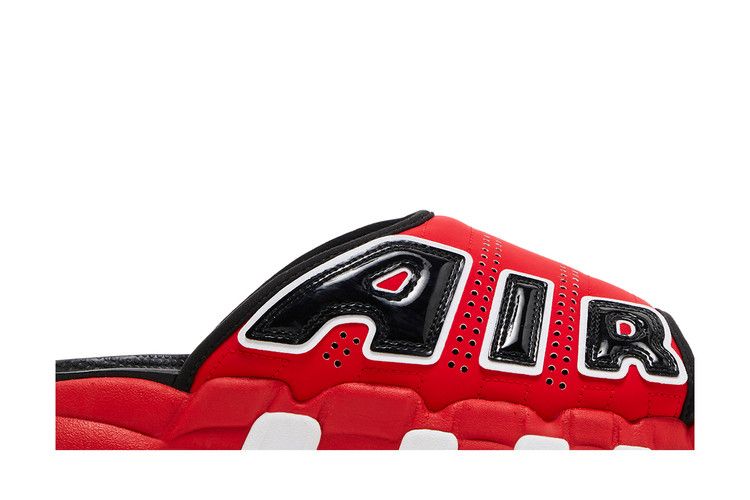 Buy Nike Air More Uptempo Slide 'Bulls' FJ6036 600 GOAT