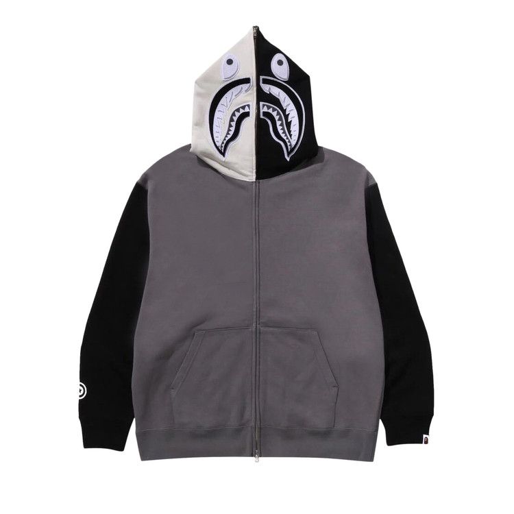 Bape Shark Full Zip Hoodie #1 Black