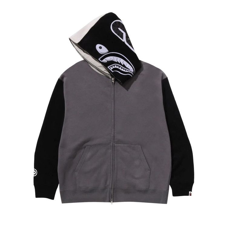 Bape Shark Full Zip Hoodie #1 Black