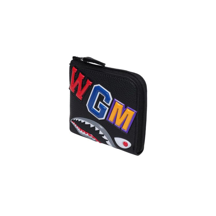 Buy BAPE Shark Mini Wallet 'Black' - 1K70 190 012 BLACK | GOAT