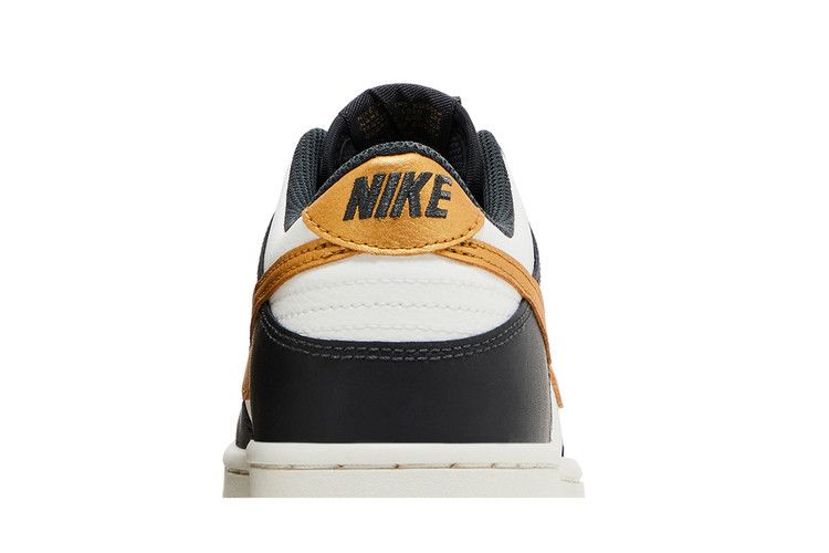 Dunk Low Gs Anthracite Metallic Gold