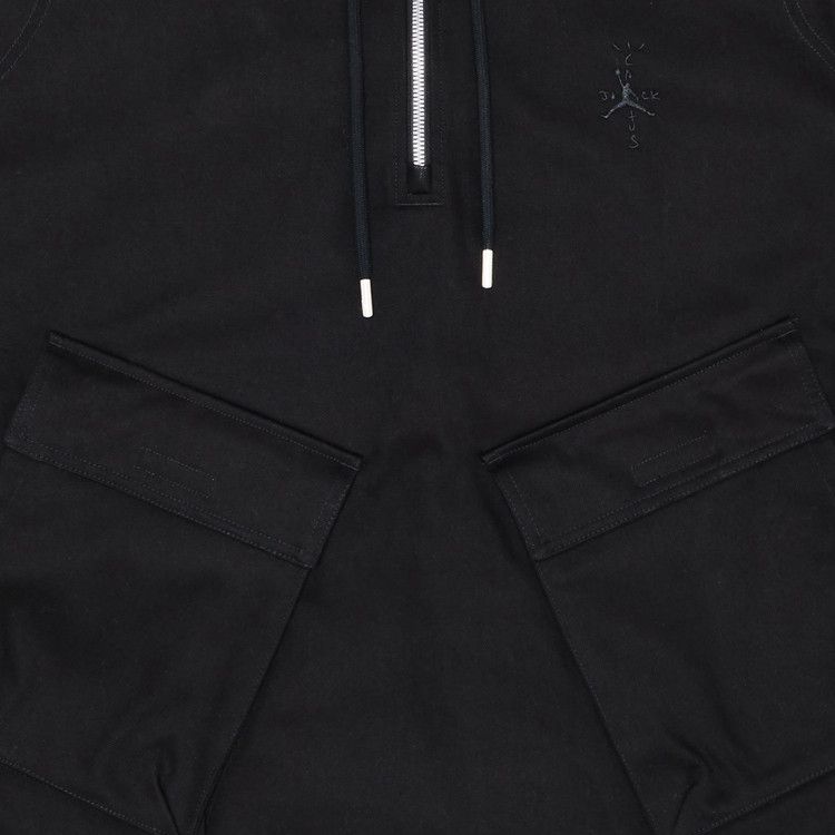 Air Jordan X Travis Scott 1/2-Zip Jacket Black