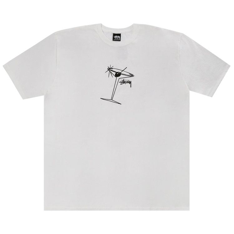 Stussy Martini T-Shirt White