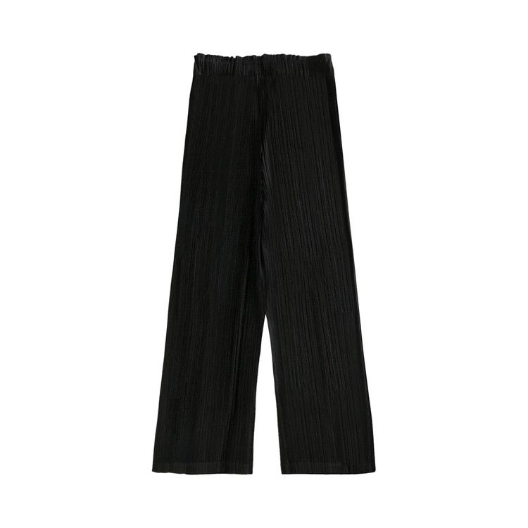 Buy Pleats Please Issey Miyake Thicker Bottoms 'Black' - PP56JF373