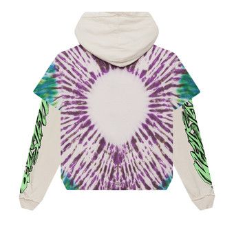 Buy Hellstar Tye-Dye Zip-Up Hoodie 'Multicolor' - HSCXZIP01 MULT