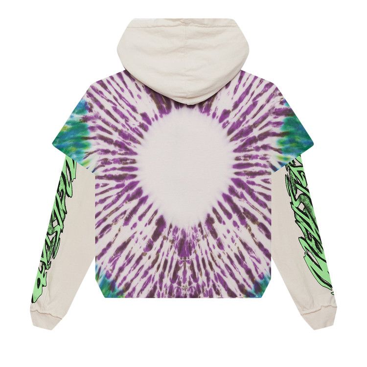 Hellstar Tye-Dye Zip-Up Hoodie 'multicolor'