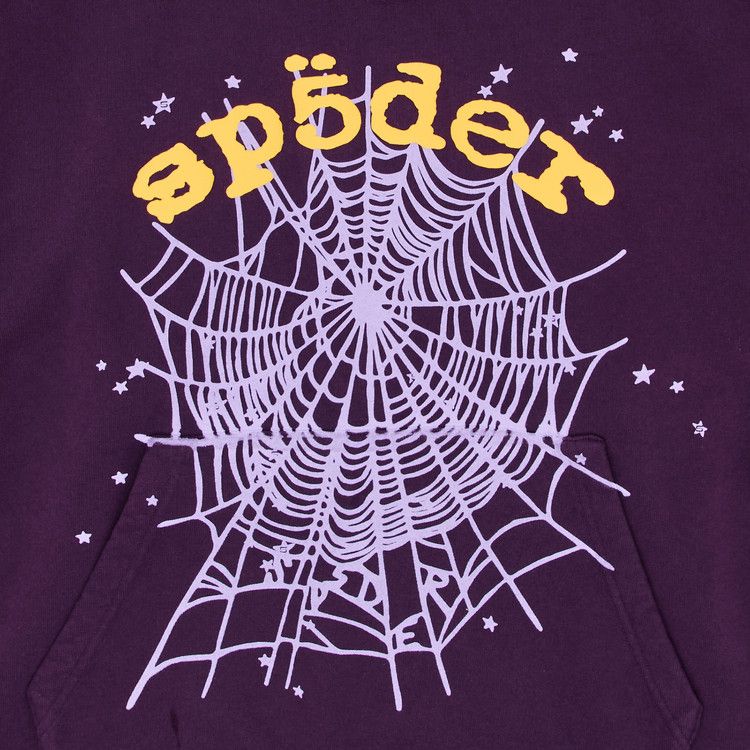 Buy Sp5der OG Web V2 Hoodie 'Purple' - SS36FW24PRP | GOAT