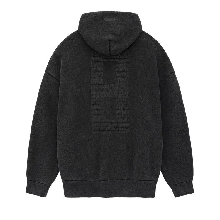 Buy Fear of God Overlapped 8 Print Hoodie 'Black' - FG24FW50