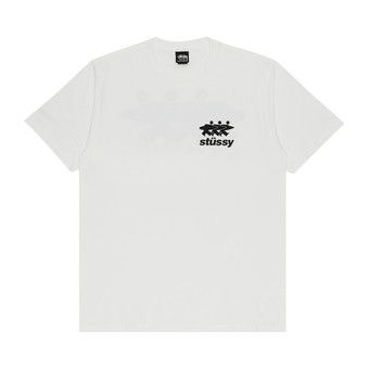 STUSSY:: Tシャツ:S[RESALE] Stussy Shattered Tee White - SS23 - US