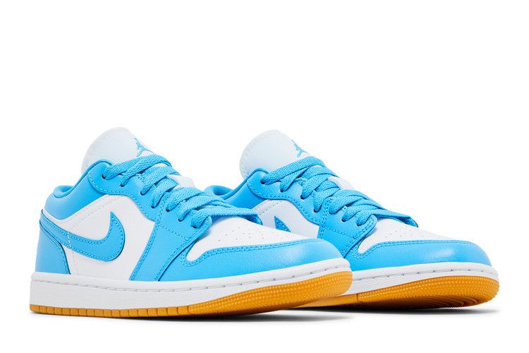 Wmns Air Jordan 1 Low 'dark Powder Blue Gum'