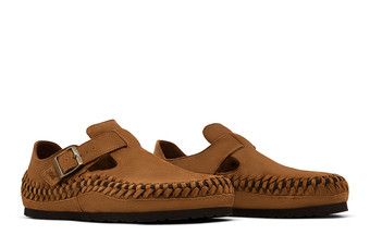 Buy Kith x Birkenstock London Braided 'Mink Mocca' - 1029977 | GOAT