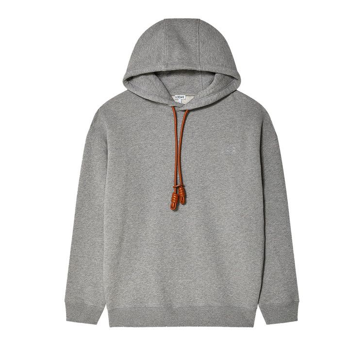 Loewe Relaxed Fit Hoodie 'Grey Melange' — foto 2