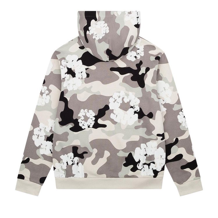 【国内買付】DENIM TEARS CAMO COTTON WREATH ジップ パーカー denim-tears-green-camo-cotton-