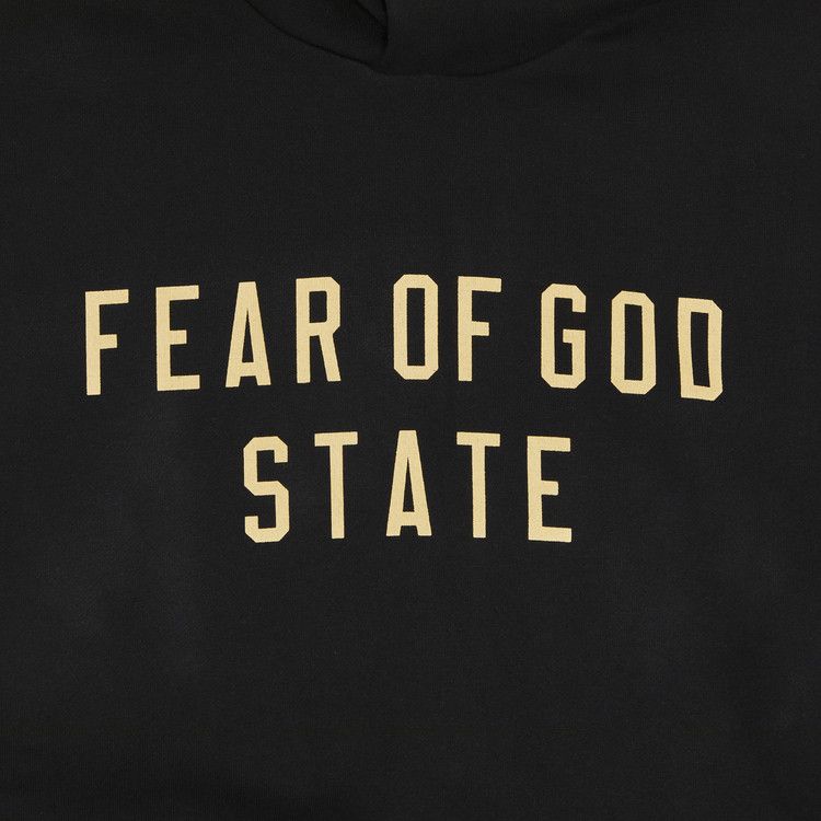 Buy Fear of God Essentials Fleece Hoodie 'Black