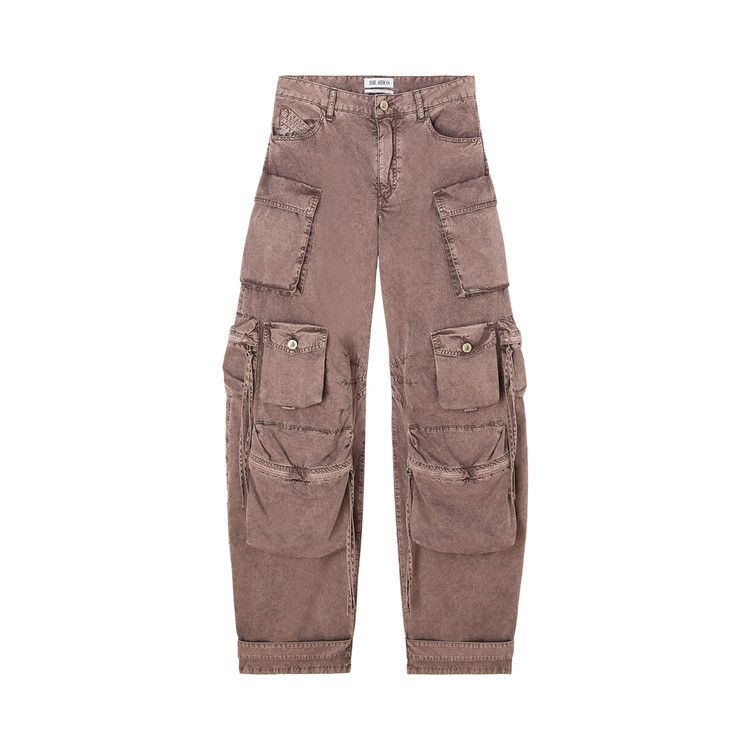 THE ATTICO 251WCG00084081 関税送料込 Buy The Attico Wide Leg Cargo Pant 'Washed Mauve