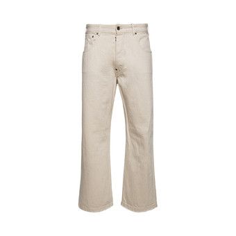 Buy Maison Margiela Pants 5 Pockets 'Ecru Melange